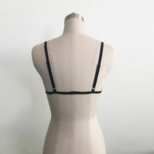 Bustier Crop Top Bandage Bra Strappy Hollow Out Bra Bustier Crop Top Women Alluring Harness Bra Elastic Cage Ropa Mujer#B728