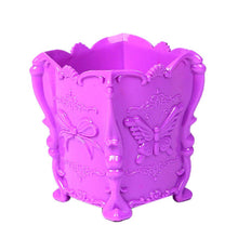 Butterfly Pattern Office Home Makeup Brush Storage Box Pencil Pen Holder 88