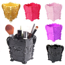 Butterfly Pattern Office Home Makeup Brush Storage Box Pencil Pen Holder 88