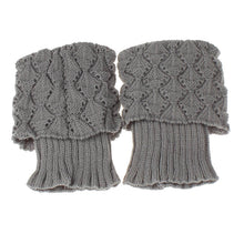 Calentadores 2016 Rushed New Solid Fashion Polainas Leg Warmers Women Crochet Knitted Trim Boot Cuffs Toppers Liner Warmer Socks