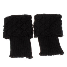Calentadores 2016 Rushed New Solid Fashion Polainas Leg Warmers Women Crochet Knitted Trim Boot Cuffs Toppers Liner Warmer Socks