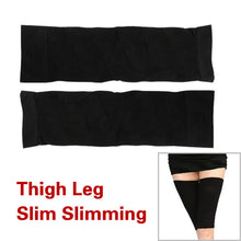 Calorie Off Massager Slimming Thigh Leg Shaper black