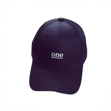 Cap Men 2016 Fashion Unisex Cotton Soft Letter "One" Hat For Women Snapback Baseball Cap Female Summer Spring Hats Casquette