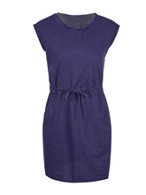 Cap Sleeve Simple Tunic Dress With Belt Casual Summer Dress Basic Work Office Women New Fahsion 2017 Solid Slim Bodycon Ladies