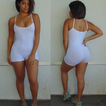 Casual Backless Rompers Womens Off Shoulder Playsuits And Jumpsuits Summer Style Sexy One Piece Outfits#121