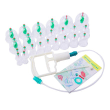 Chinese Cupping Vacuum Massage Set 24pcs+8 magnet points+Pump China Acupuncture