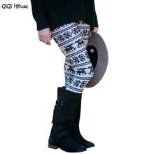 Christmas Leggings Autumn Casual Women Leggings Comfortable Christmas Tree Printed Women Pants Pantalones Mujer#B11