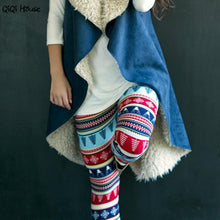 Christmas Leggings Autumn Casual Women Leggings Comfortable Christmas Tree Printed Women Pants Pantalones Mujer#B11