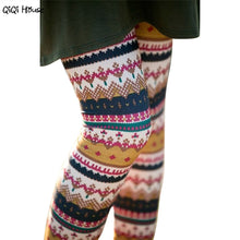 Christmas Leggings Autumn Casual Women Leggings Comfortable Christmas Tree Printed Women Pants Pantalones Mujer#B11
