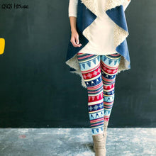 Christmas Leggings Autumn Casual Women Leggings Comfortable Christmas Tree Printed Women Pants Pantalones Mujer#B11