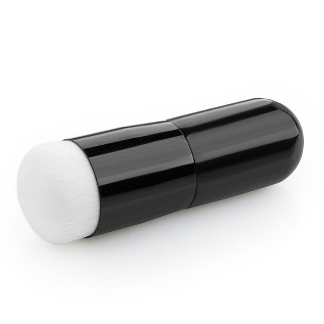 Chubby Pier Foundation Brush Professional Flat Top BB Cream Portable Makeup Brush Tool