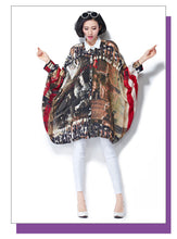 City Colorful Pattern Big Sizes Oversized Button Up Long Shirt Handkerchief Blouse Womens Fashion Tops And Blouses