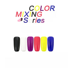 Cool! 7.3ML Nail Gel Polish UV LED Shining Colorful 6 Colors Polish Nail Glue 2 weeks or above Anne