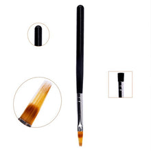 Cool! DIY Handle UV Gel Nail Art Tip Care Pen Brush Manicure Tool Nylon Hair material 100% new and high quality Anne