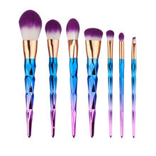 Cool! Metal+wool As picture show 7PCS Cosmetic Makeup Brush Makeup Brush Eyeshadow Brush Anne