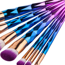Cool! Metal+wool As picture show 7PCS Cosmetic Makeup Brush Makeup Brush Eyeshadow Brush Anne
