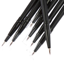 Cosmetic Multifunctional Makeup Brush Double Sided Eyeliner Brushes pincel maquiagem oval Anne