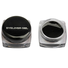 Cosmetic Waterproof Eye Liner Pencil Make Up Black Liquid Eyeliner Shadow Gel Makeup + Brush Black 88