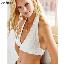 Crop Top Lace Halter Solid Sexy Floral Bra Strapless Unpadded Tank Workout Clothes Racerback Tank Top#B721
