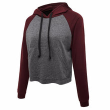 Cropped Hoodies Women Pocket Slim Patchwork Tracksuit Women Autumn Casual Basic Pullovers Ropa Deportiva Mujer#121