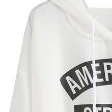 Cropped Sweatshirt Women Printed Loose Autumn Hoodies Casual Pullovers Long Sleeve Sweatshirt Survetement Moleton Feminina#A11