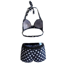 Crossed Top Sext Bra Print Dot Halter Bra Pkus Size 3XL Women Summer Beach Swimsuit Crop Tops Bralette Bra Bikini Bottoms#0521