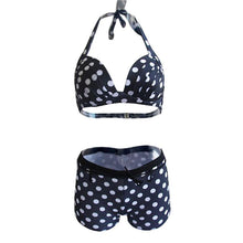 Crossed Top Sext Bra Print Dot Halter Bra Pkus Size 3XL Women Summer Beach Swimsuit Crop Tops Bralette Bra Bikini Bottoms#0521