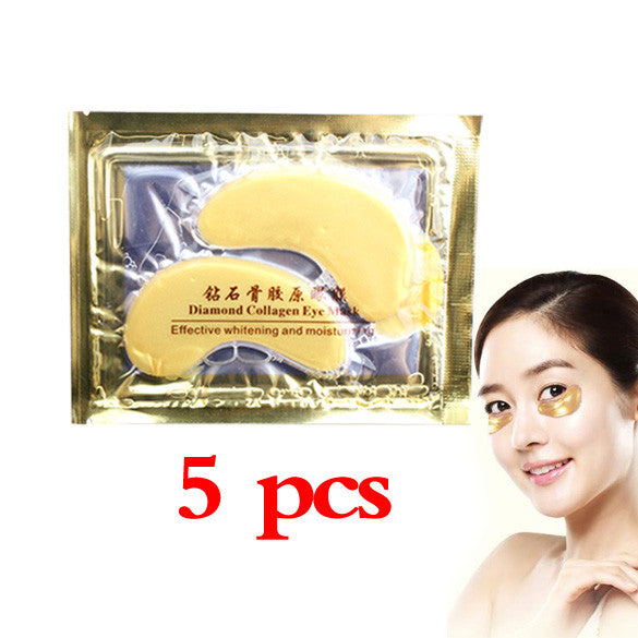 Crystal Collagen Anti-Wrinkle 5 Pair Eye Mask Patch Deep Water Moisture