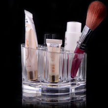 Crystal Make Up Cosmetic Storage Container Bathroom Organizer Jewelry Case Acrylic Makeup Pen Box