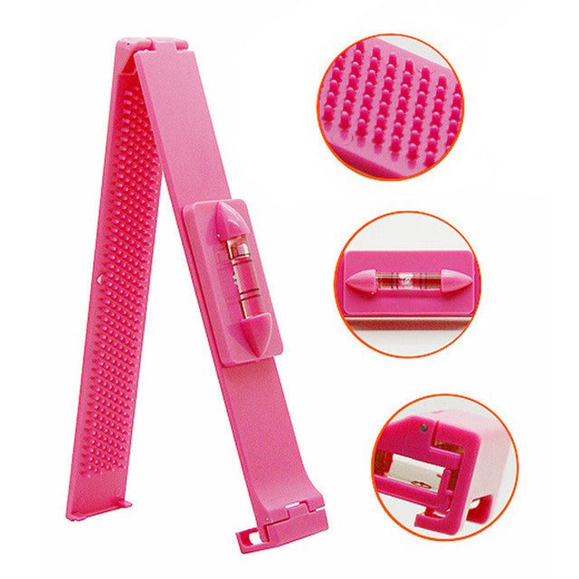 DIY Hairdresser Modeling Style Tool Bang Pure Artifact Oblique Fringe