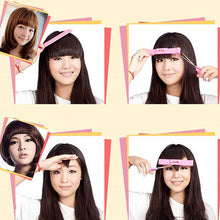 DIY Hairdresser Modeling Style Tool Bang Pure Artifact Oblique Fringe