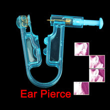 Disposable Healthy Piercing Pierce Kit Asepsis Golden Rhinestone Ear Stud