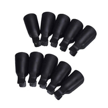 Dropship 10PC Plastic Nail Art Soak Off Cap Clip UV Gel Polish Remover Wrap Tool Plastic Material 2017 Hot Sale Anne