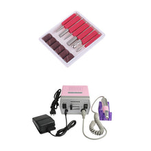Electric Nail Art Pro Salon Drill Manicure Pedicure Machine Glazing Kit Set