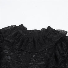 Elegant Overalls Sexy Rompers For Women Black Lace Long Sleeve Bodysuits 2017 Women Clothes Sexy Rompers#121