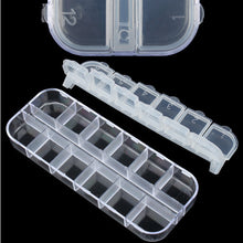 Empty Nail Art Divided Plastic Boxes Case Storage Hot Sale