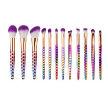 Excellent Quality 12PCS Make Up Foundation Eyebrow Eyeliner Blush Cosmetic Concealer Brushes Nylon Hair Anne