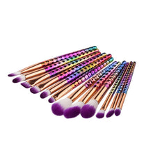 Excellent Quality 12PCS Make Up Foundation Eyebrow Eyeliner Blush Cosmetic Concealer Brushes Nylon Hair Anne