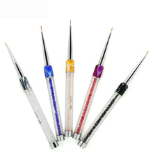 Excellent Quality 1PC Nail Art Design Set Dotting Painting Drawing Brush Pen Tools Length 14cm Anne