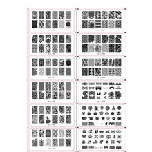 Excellent Quality DIY Nail Art Image Stamp Stamping Plates Manicure Template vernis stamping pour ongle  Yo Anne