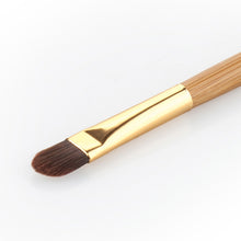 Exquisite Bamboo Handle Powder Eye Shadow Brow Foundation Blending Brush Useful Makeup Brush Tool