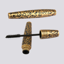 Eye Lashes Makeup Curling Eyelash Leopard Volumn Fiber Mascara + 3 in 1 Mascara Brush Curler Lash Comb Novelty