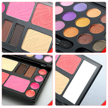 Eyebrow Cream Powder Cake Lip Gloss Cheek Blush Eyeshadow Make Up Kit Combo