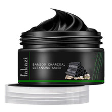 FAKAZI Brand new style 100g Black Mud Deep Cleansing Pilaten Blackhead Remover Purifying Peel Face Mask soin visage Anne