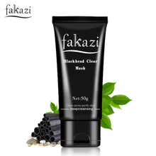 FAKAZI Hot Sale Blackhead Remover Deep Cleansing Purifying Peel Acne Black Mud Face Mask activated carbon Ingredients 2017 Anne