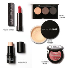 FOCALLURE Makeup Toolkit 8PCS Must Have Cosmetics Makeup Set With Makeup Bag Hot Fashion Novelty convenient to use Anne