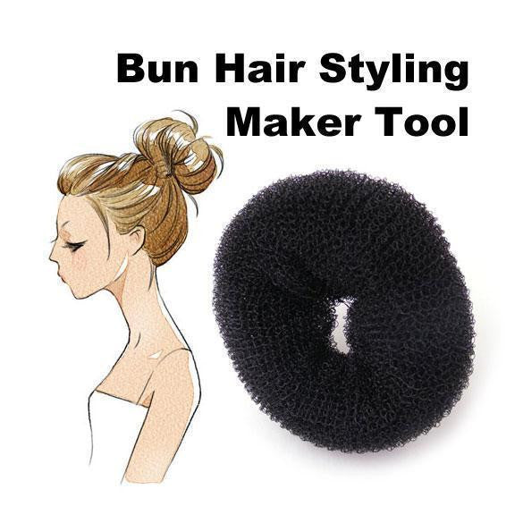 Fashion Beauty Donut Hair Styling Maker Hair Roller Hair Bun Ring