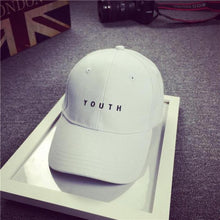 Fashion Cap Women Men Summer Spring Cotton Caps Women Letter Solid Adult baseball Cap Black White Hat Snapback Women Cap 2016