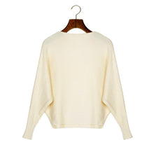 Fashion Off Shoulder Women Sweaters 2016 Winter Batwing Sleeve Loose Oversize Knitted Pullovers Women pull femme Jumpers Tops