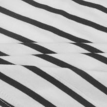 Fashion Women Black And White Striped Half Sleeve Autumn Winter Basic T-shirt Turtlneck Slim Women Tops 2016